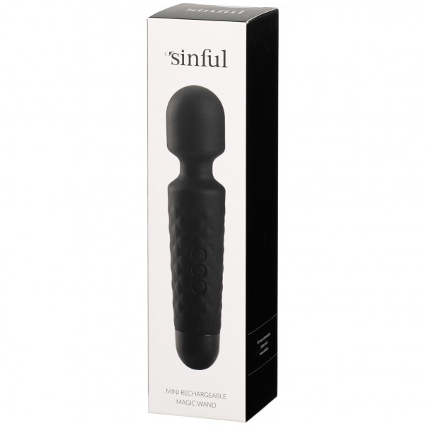 Sinful Mini Vibromasseur Wand Rechargeable Image de l'emballage 91