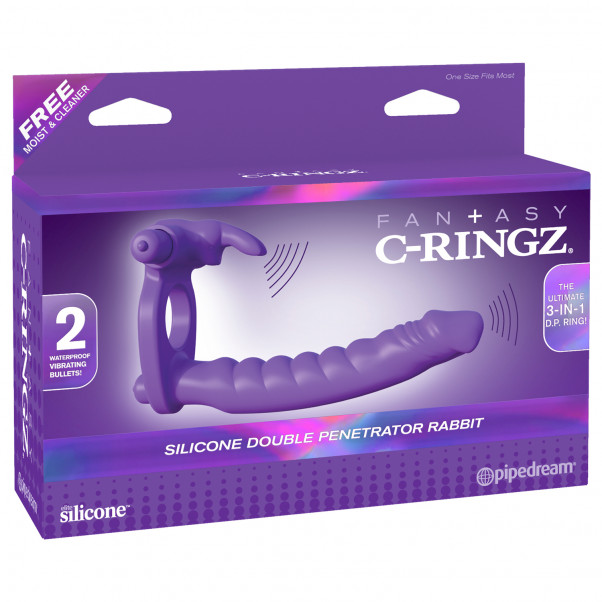 Fantasy C-Ringz Anneau Rabbit Double Pénétration en Silicone  6
