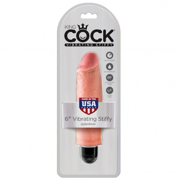 King Cock Stiffy Gode Vibrant 15,2 cm  90