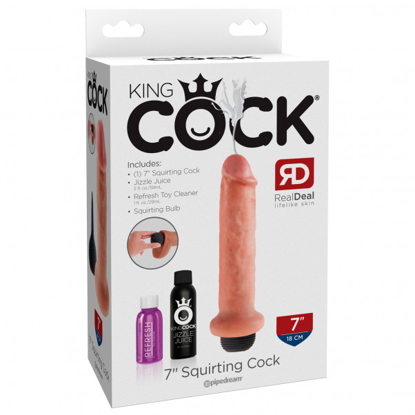King Cock Gode à éjaculation réaliste 21,6cm  6