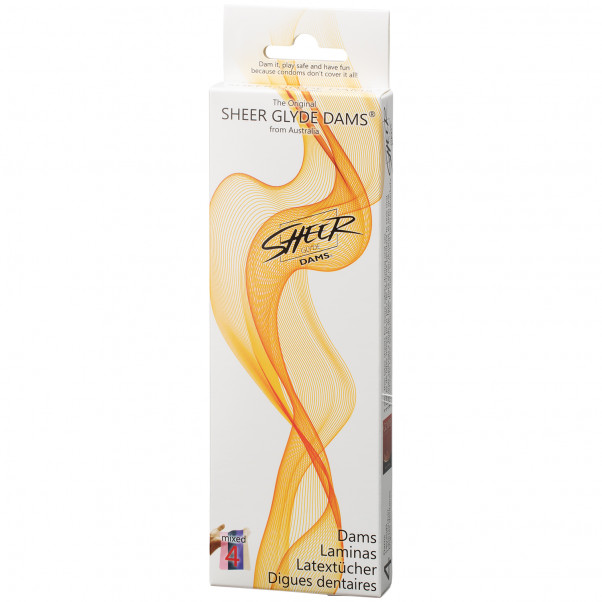 Glyde Sheer Dams Digues Buccales 4 pcs  100