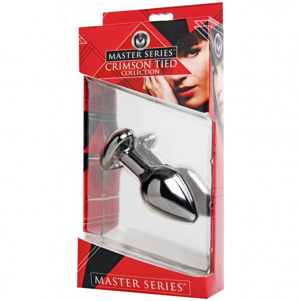 Master Series Crimson Tied Scarlet Heart Plug Anal  10