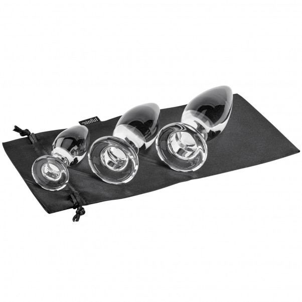 Sinful BumBum Ensemble de Plug Anal en Verre  3