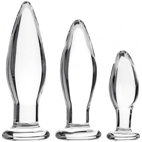 Sinful BumBum Ensemble de Plug Anal en Verre  1