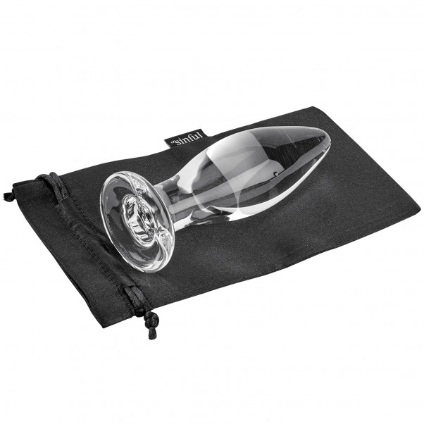 Sinful BumBum Plug Anal en Verre Medium  2
