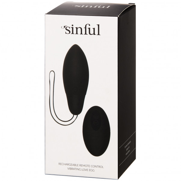 Sinful Œuf Vibrant Rechargeable Télécommandé  90