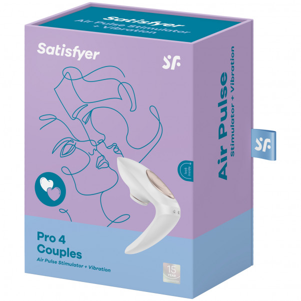 Satisfyer Pro 4 Vibromasseur pour Couple Image de l'emballage 91
