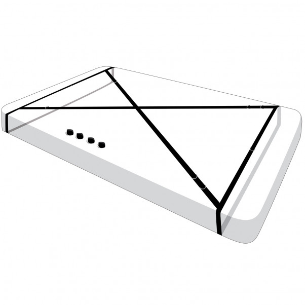 Master Series Interlace Ensemble d’Attaches de Lit  1