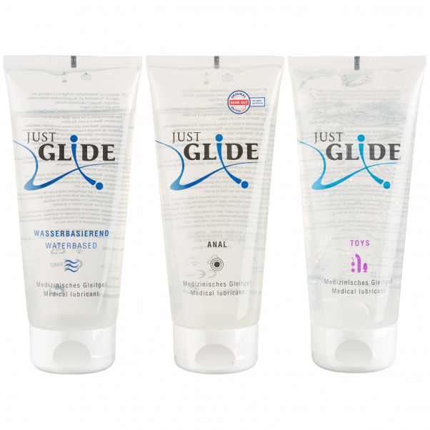 Just Glide Lot de Lubrifiant 3 x 200 ml  1