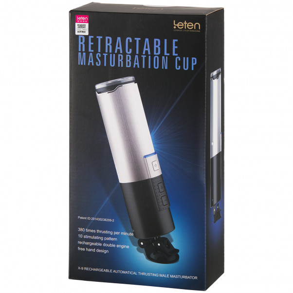 Leten X-9 Masturbateur rechargeable rétractable