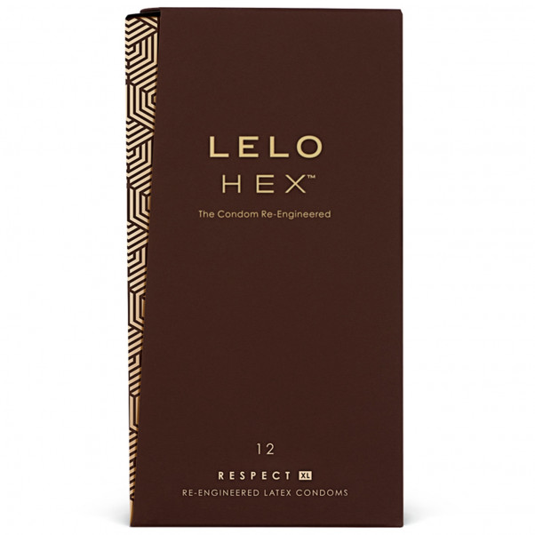 LELO Hex Respect XL Boîte de 12 Préservatifs  1