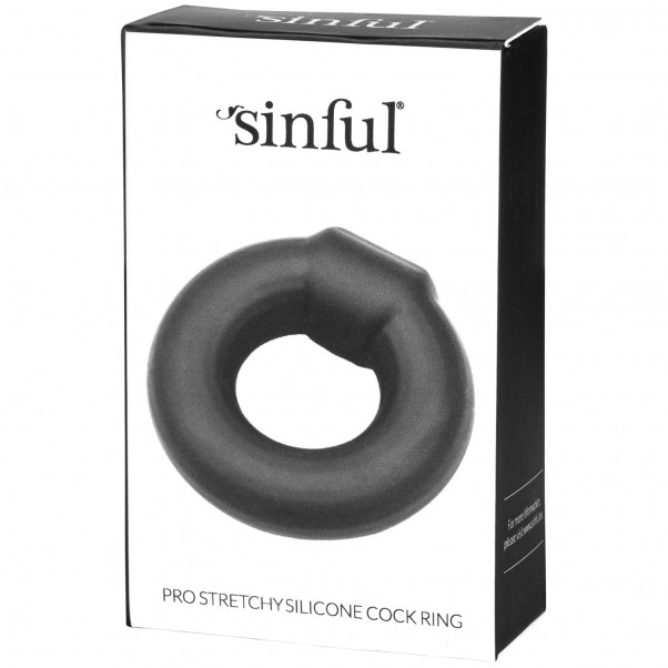 Sinful Pro Stretchy Silikone Penisring Emballage
