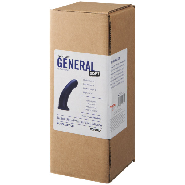 Tantus General Super Soft Gode Silicone 22 cm Image de l'emballage 90