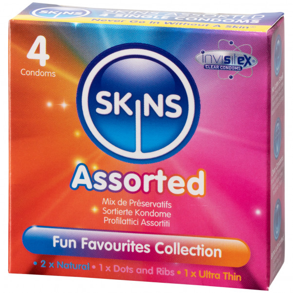Skins Assortiment Préservatifs 4 pcs  1