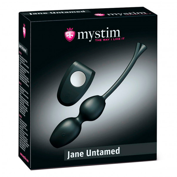 Mystim Jane Untamed Fjernbetjent Elektro Bækkenbundskugle  4