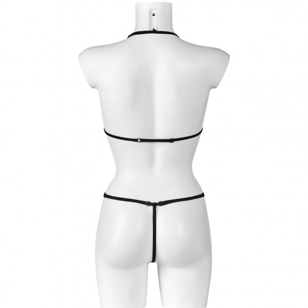 Nortie  Friia BH og Bundløs G-Streng Sæt Bag