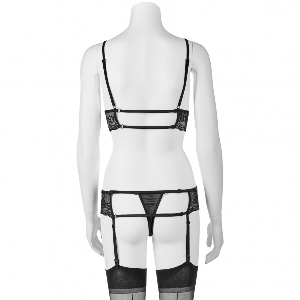 NORTIE Runa Ensemble Soutien-Gorge et Porte-Jarretelles en Dentelle  6