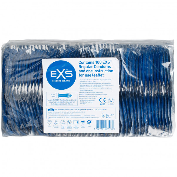 EXS Regular Lot de 100 Préservatifs  1