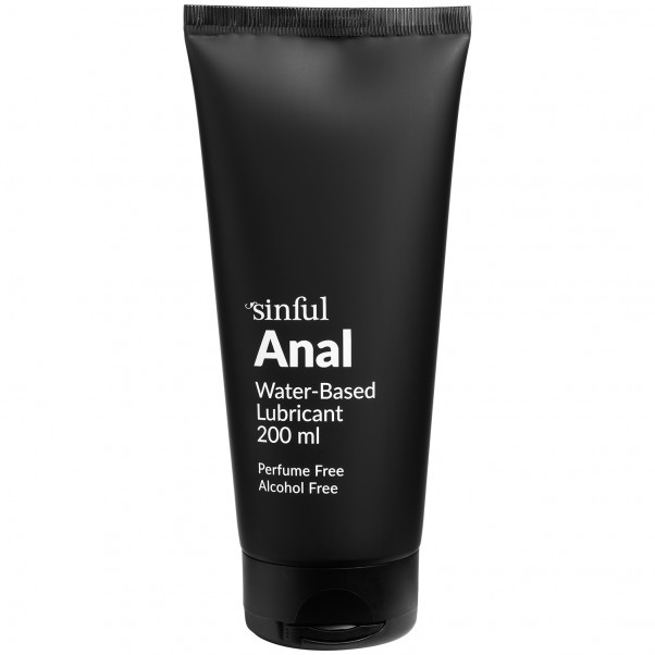 Sinful Anal Lubrifiant Anal à Base d’Eau 200 ml  1