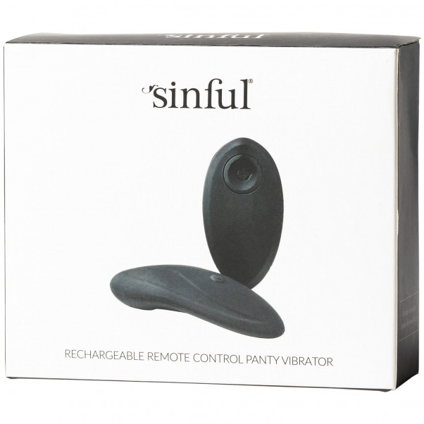 Sinful Stimulateur Clitoridien Rechargeable et Télécommandé pour Culotte  90