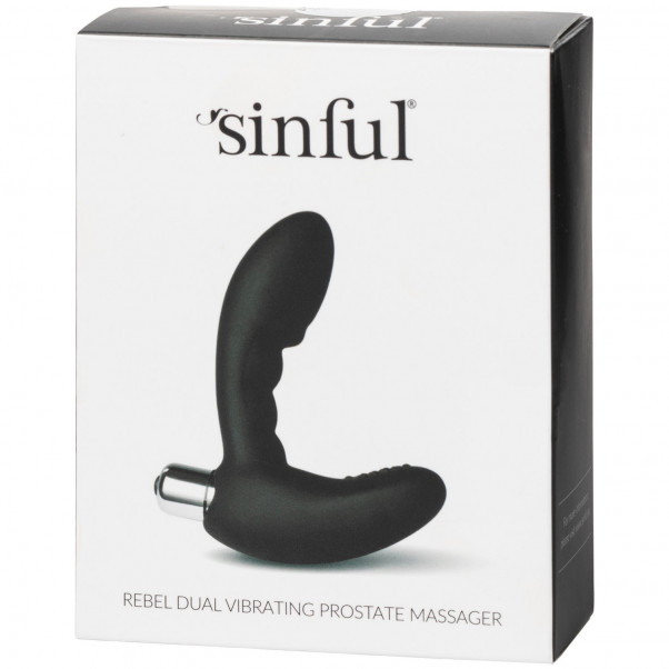 Sinful Rebel Dual Masseur de Prostate Vibrant  6