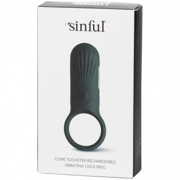 Sinful Come Together Anneau Masculin Vibrant Rechargeable  90
