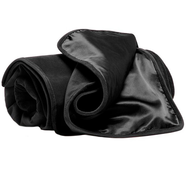 Liberator Fascinator Throw Draps de Luxe Noirs  1