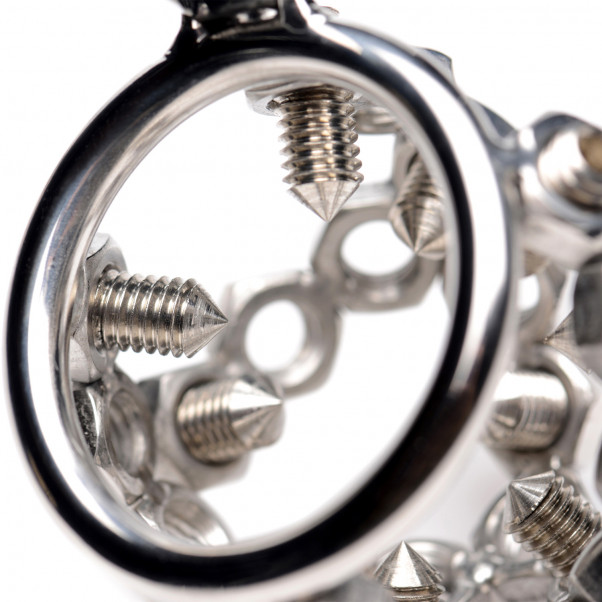 Master Series Kyskhedsbælte med Pigge  3