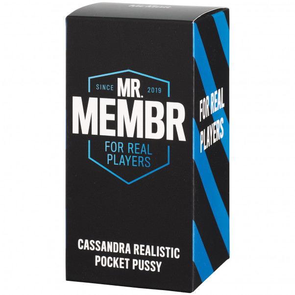 Mr. Membr Cassandra Realistic Pocket Pussy Masturbateur  90