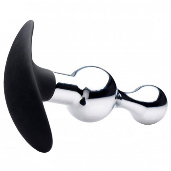 Master Series Dark Drop Metal Butt Plug  3