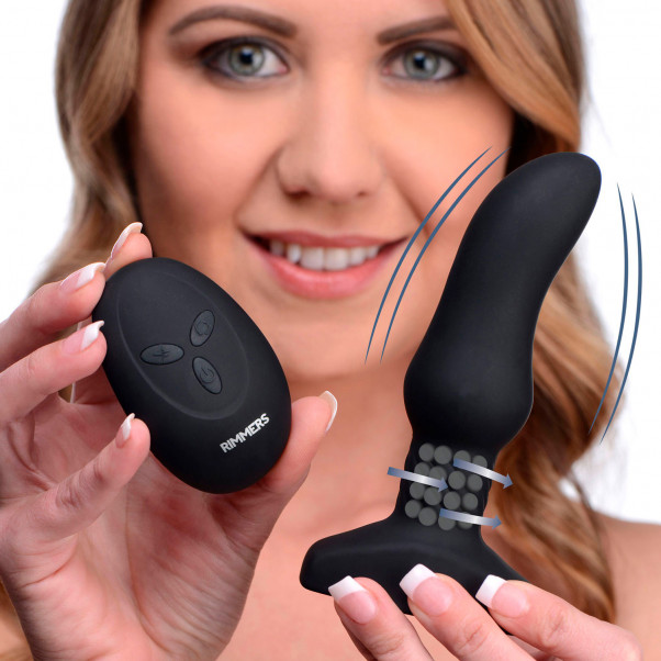 Rimmers Slim Curved Rimming Plug Anal Connecté  5