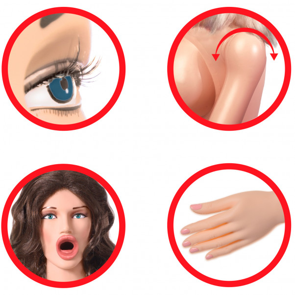 Pipedream BJ Betty Poupée Sexuelle Gonflable  2