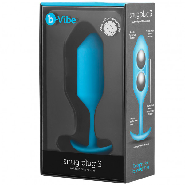 B-Vibe Snug Plug 3 Plug Anal  5