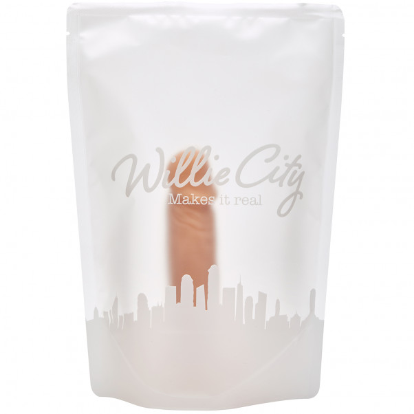 Willie City Luxe Gode Ventouse Réaliste en Silicone 15 cm  100