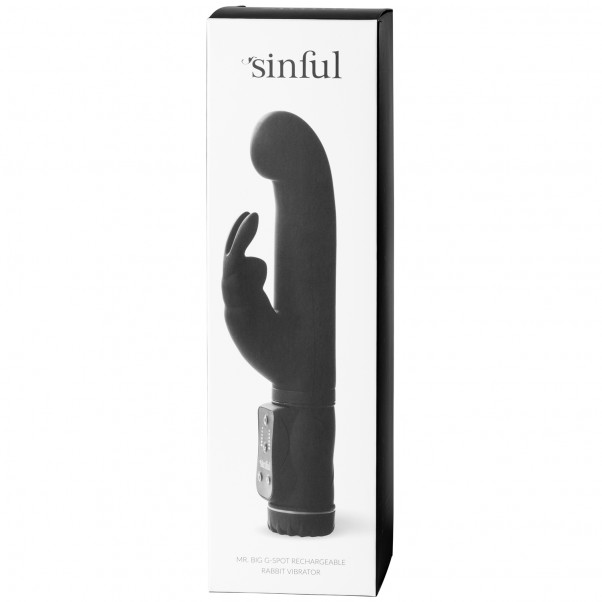 Sinful Mr Big Vibromasseur Rabbit pour Point G Rechargeable  7