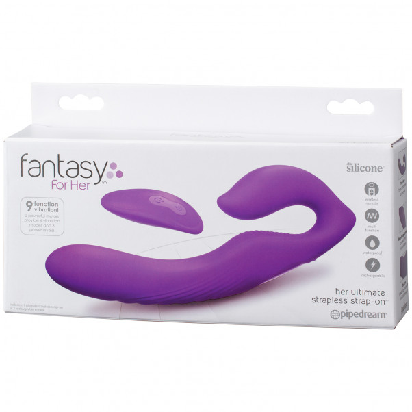 Fantasy for Her Gode Ceinture Sans Harnais avec Vibromasseur  10
