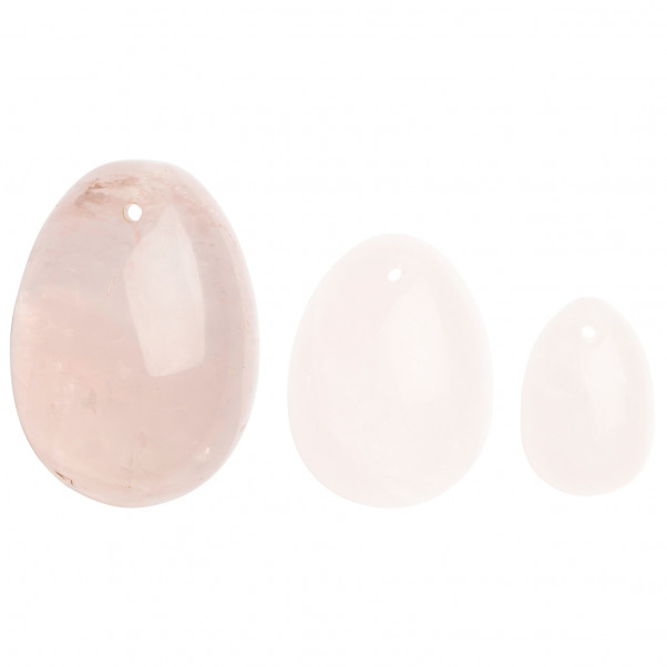 La Gemmes Œuf de Yoni en Quartz Rose  4