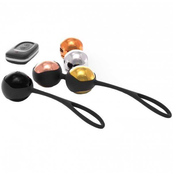 Marc Dorcel Ensemble de Boules de Geisha Kegel Vibrantes Télécommandées   2