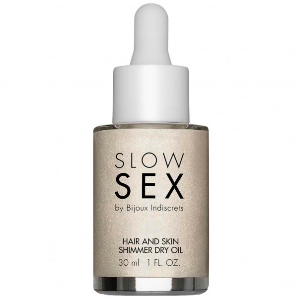 Slow Sex by Bijoux Hair and Skin Huile avec Paillettes 30 ml  1