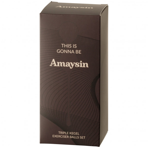 Amaysin Ensemble d’Exercices de Kegel Triple 100