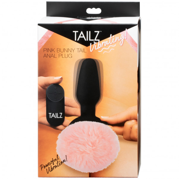 Tailz Bunny Tail Plug Anal Vibrant Télécommandé avec Queue de Lapin  100