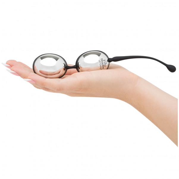 Fifty Shades of Grey Silver Jiggle Boules de Geisha Kegel  50