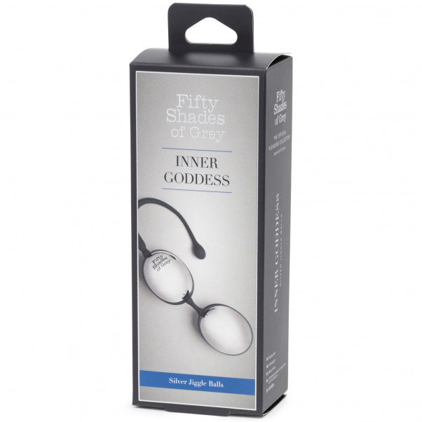 Fifty Shades of Grey Silver Jiggle Boules de Geisha Kegel  100