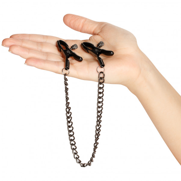 Obaie Alligator Pinces-Tétons avec Chaîne  50