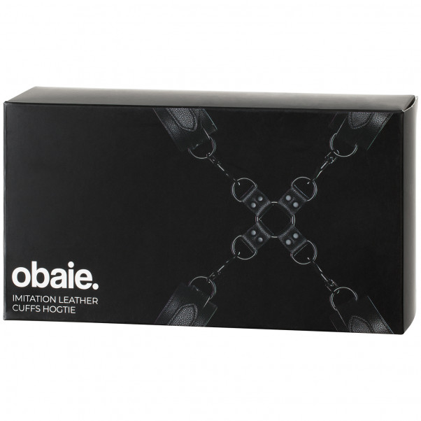 Obaie Hogtie Menottes pour Poignets et Chevilles en Cuir Synthétique  100