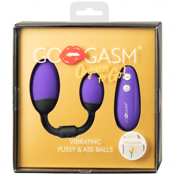 GoGasm Pussy and Ass Balls Stimulateur Télécommandé  100
