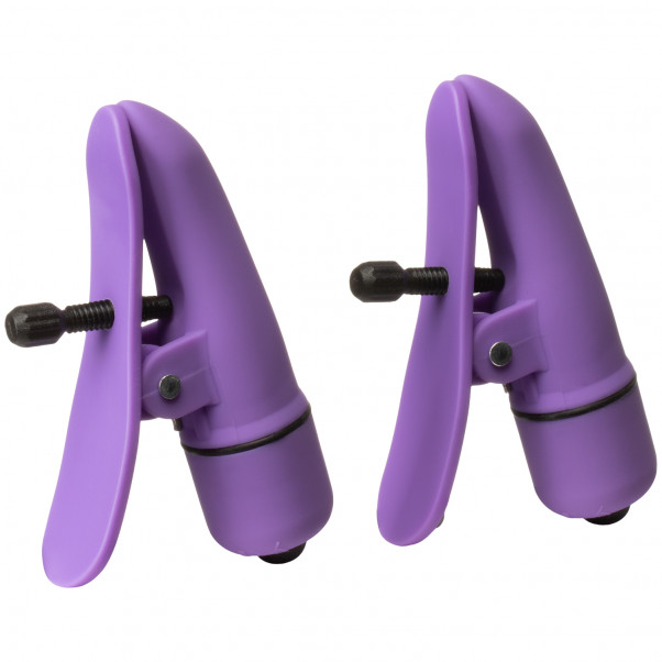 Nipplettes Brystklemmer med Vibrator Purple  2
