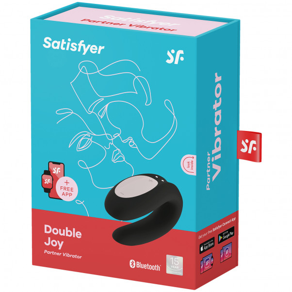 Satisfyer Double Joy Stimulateur pour Couple Connecté  100