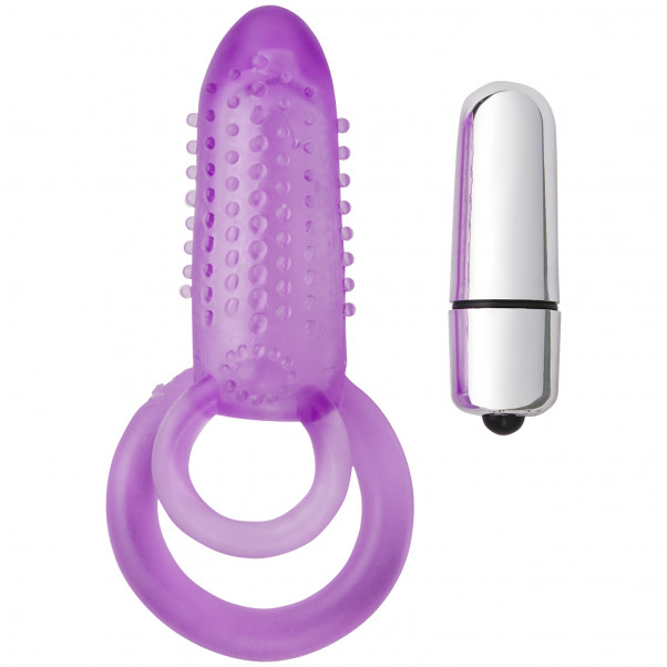 Baseks Double Anneau Masculin Vibrant pour Couple  3