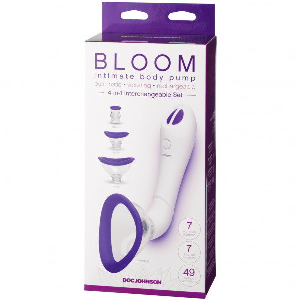 Doc Johnson Bloom Rechargeable Intimate Body Pump Set  90
